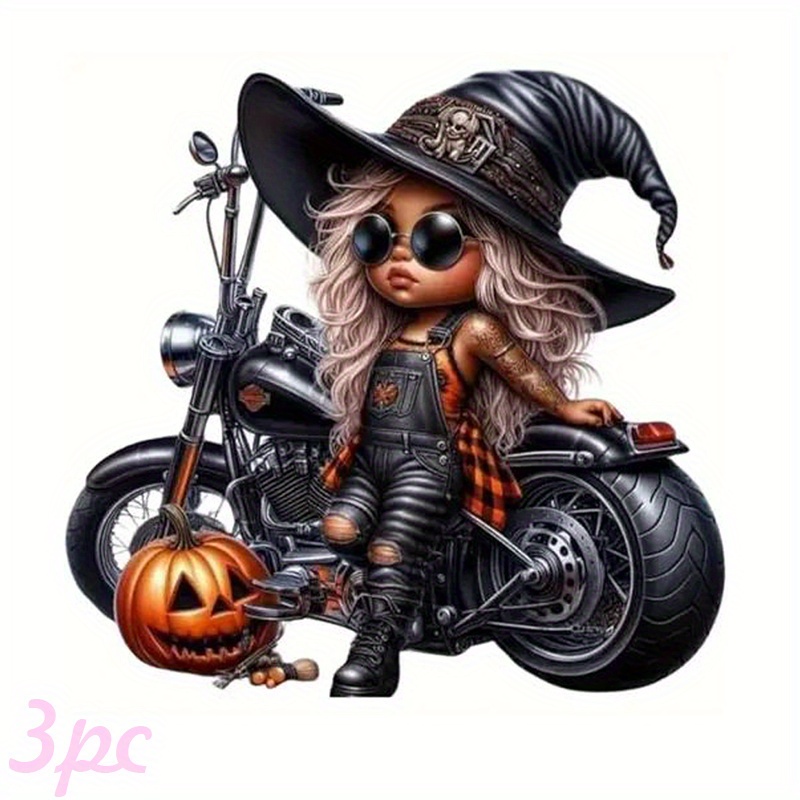 Iron On Patch - Parche Termoadhesivo de Halloween con Diseño