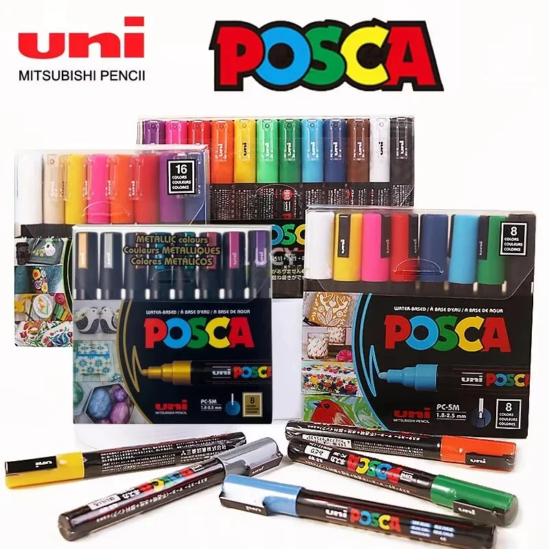 Copic Marker Classic - Uni Posca-Juego de marcadores de arte,