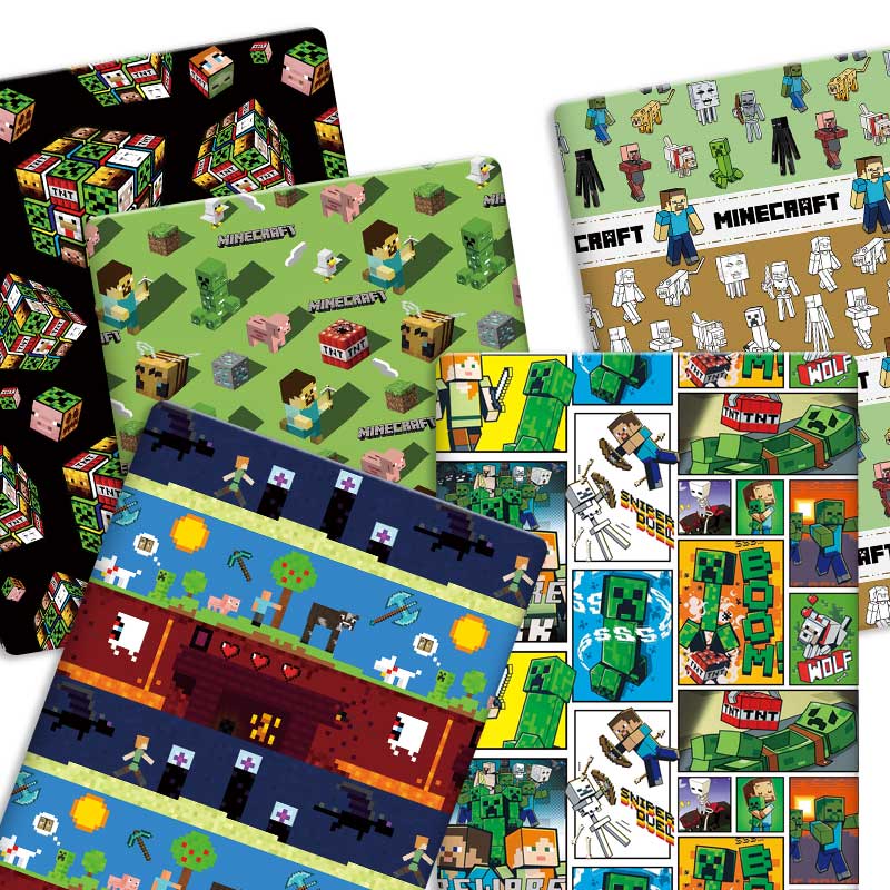 Sewing In Textile - Tela de poliéster con dibujos animados,