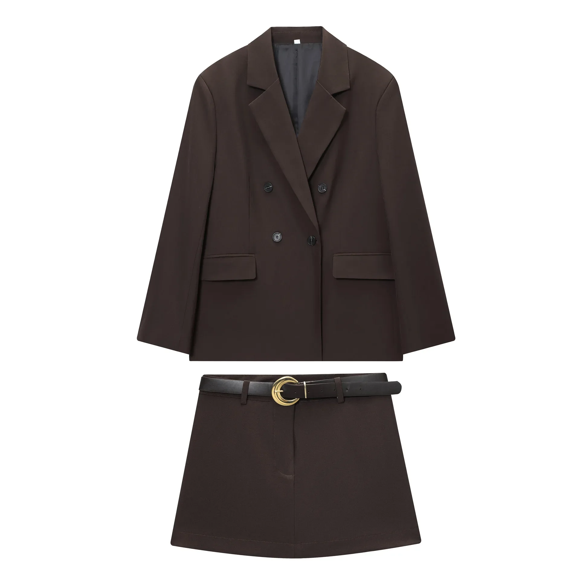 Shoulder Pad Set In - Conjunto de Falda y Blazer para