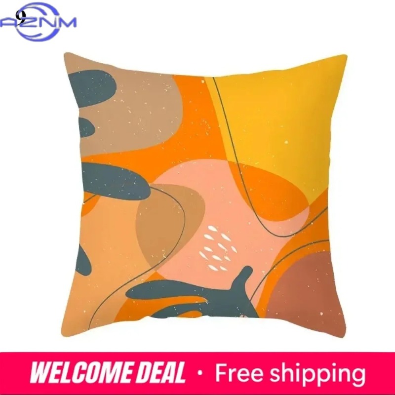 Funda de Cojín Abstracta Boho  - Century Textile & Sewing Supply Hours reseña y precio