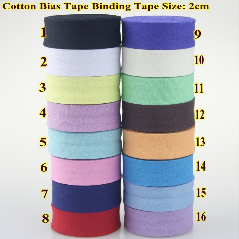 Cinta de sesgo de 100% algodón - Binding Tape Bias reseña y precio