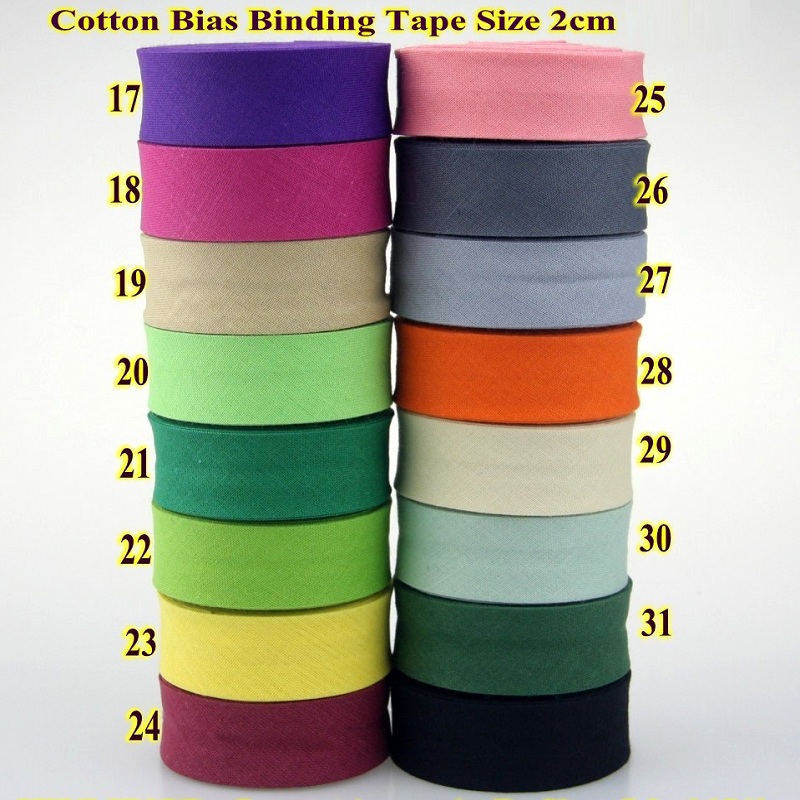 Cinta de sesgo de 100% algodón - Binding Tape Bias reseña y precio
