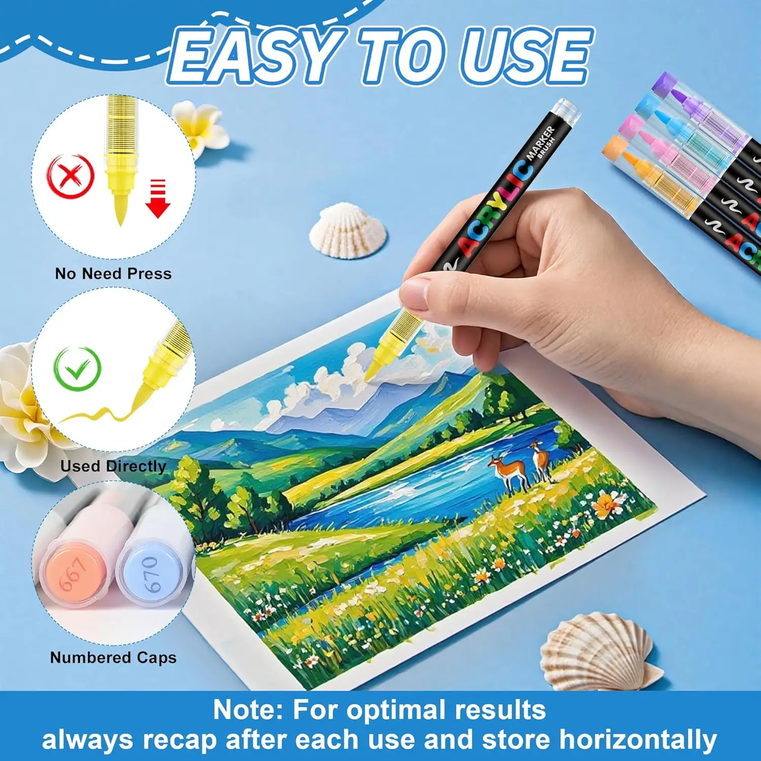 Rotuladores de pintura acrílic - Copic Marker Classic reseña y precio