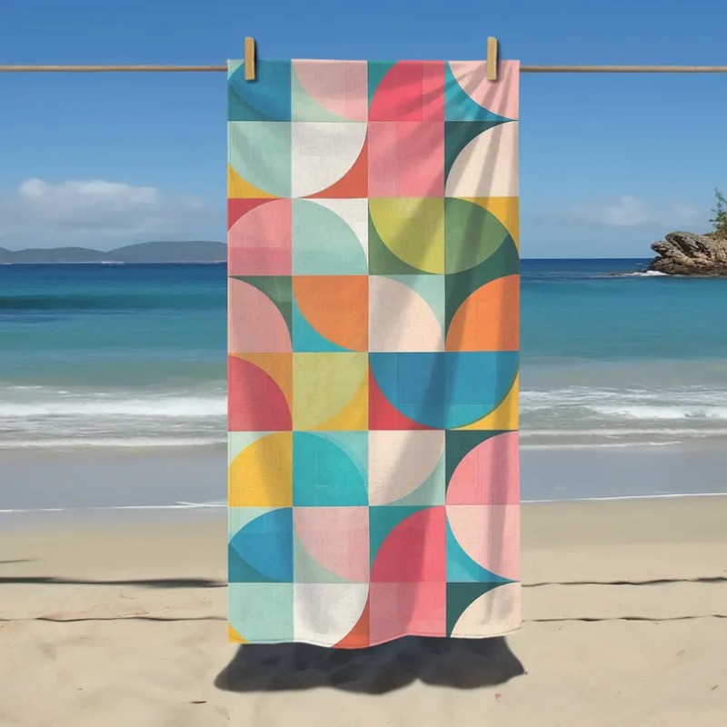 Toalla de Playa Moderna de Med - Century Textile & Sewing Supply Hours reseña y precio