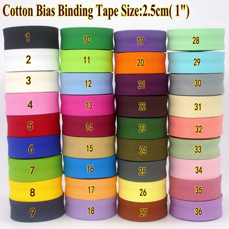Cinta de biais de algodón de 2 - Binding Tape Bias reseña y precio