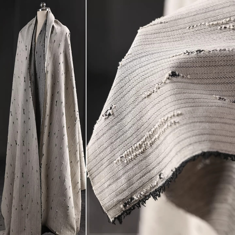 Tela de mezclilla a rayas de a - Sewing Recycling reseña y precio