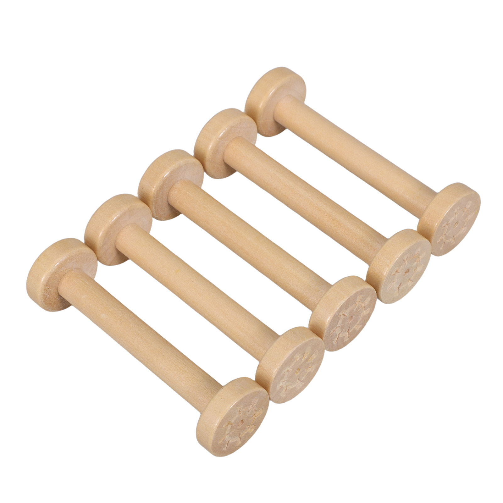 5 Bobinas de Madera Naturales  - Sewing In Textile reseña y precio