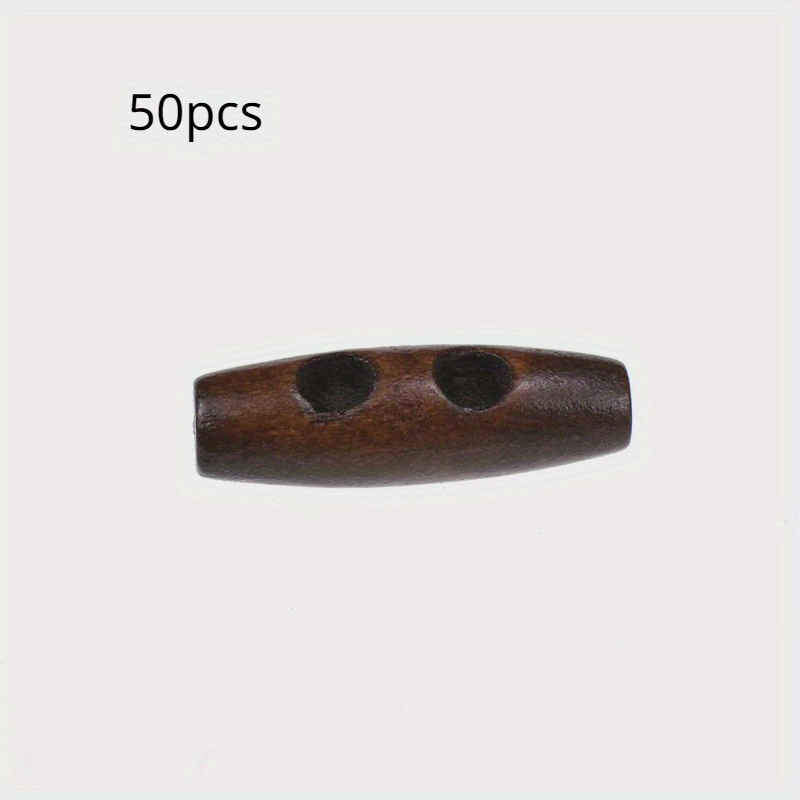 50 botones de madera reciclada - Sewing Recycling reseña y precio
