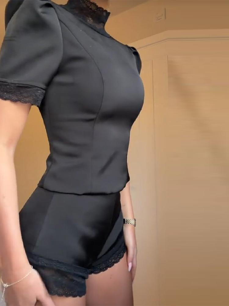Conjuntos Cortos de Top con Bo - Shoulder Pad Set In reseña y precio